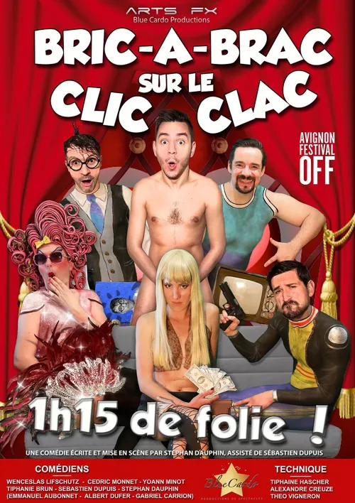 Affiche de Bric à Brac sur le clic clac