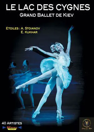 Affiche de Le Lac des Cygnes | par le Grand Ballet de Kiev