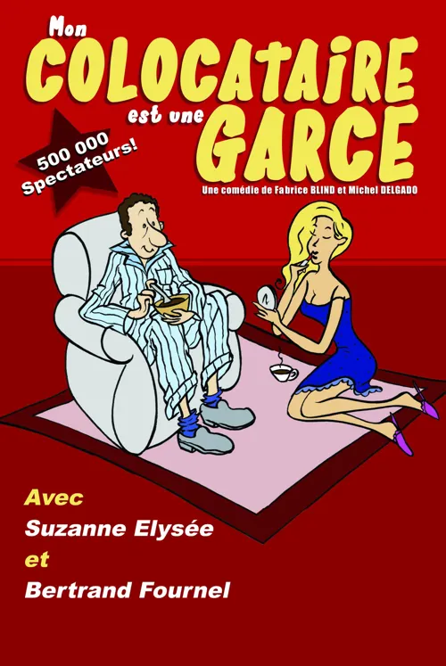 Affiche de Mon colocataire est une garce
