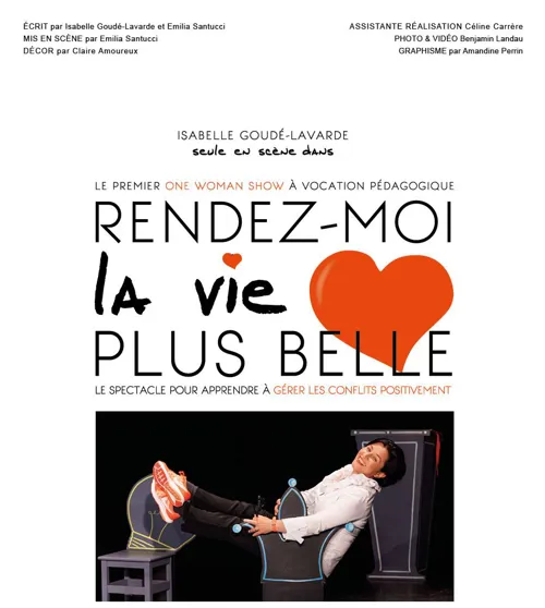 Affiche de Isabelle Goudé Lavarde dans Rendez-moi la vie plus belle