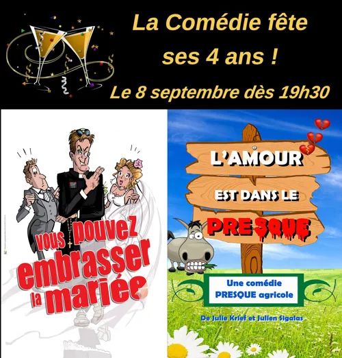Affiche de La Comédie de Grenoble fête son anniversaire !