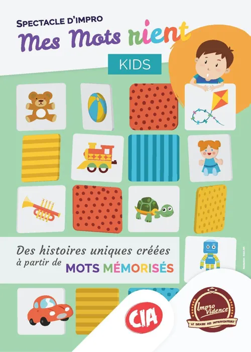 Affiche de Mes mots rient kids