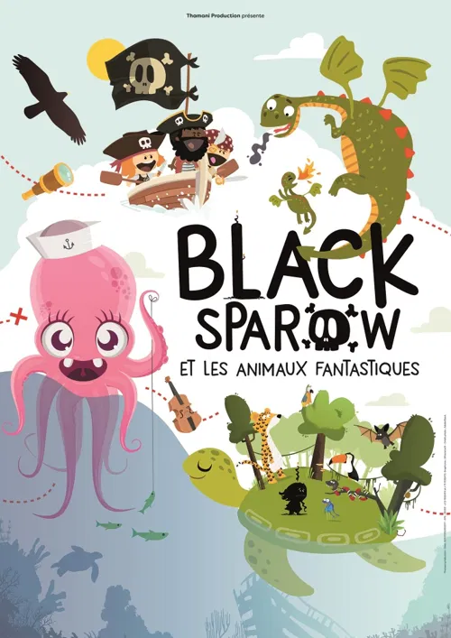 Affiche de Black Sparow & les Animaux Fantastiques
