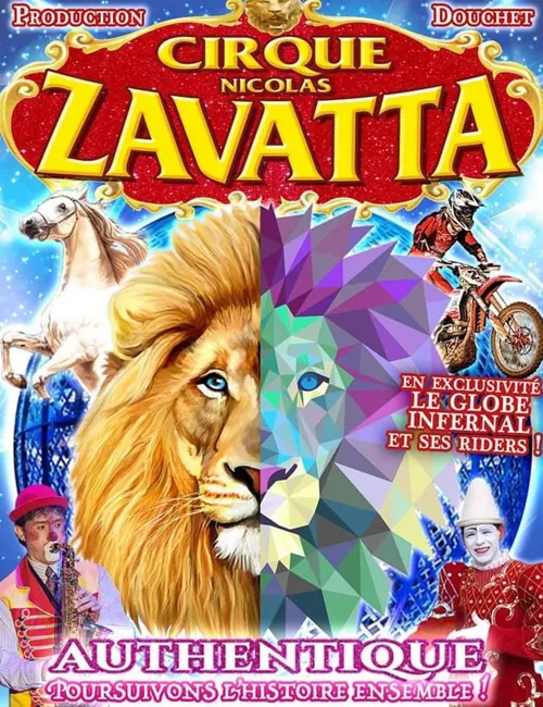 Affiche de Cirque Nicolas Zavatta Douchet | Tours