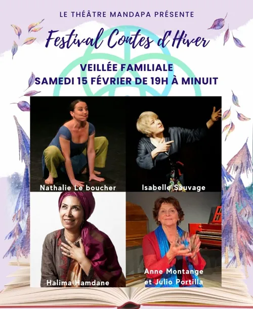 Affiche de Veillée familiale de quatre contes