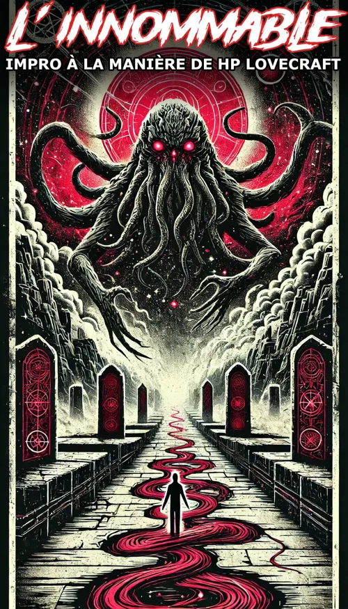Affiche de L'Innommable : Impro à la manière de HP Lovecraft