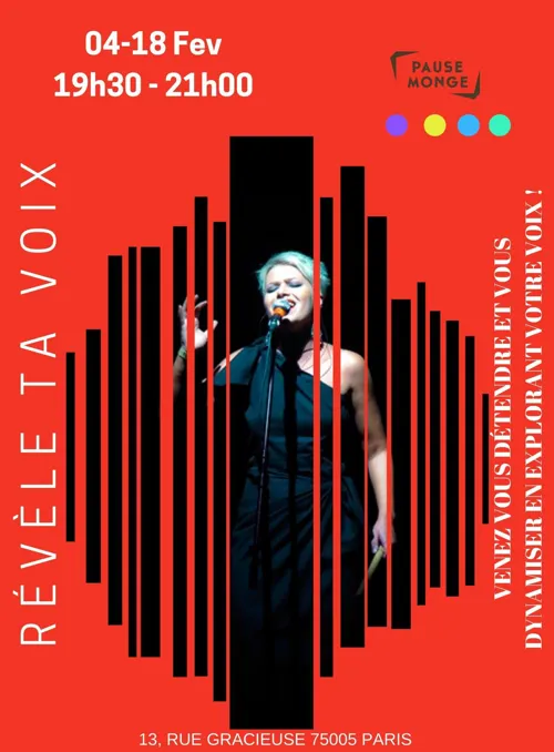 Affiche de Atelier voix : un moment d'apprentissage et de détente...