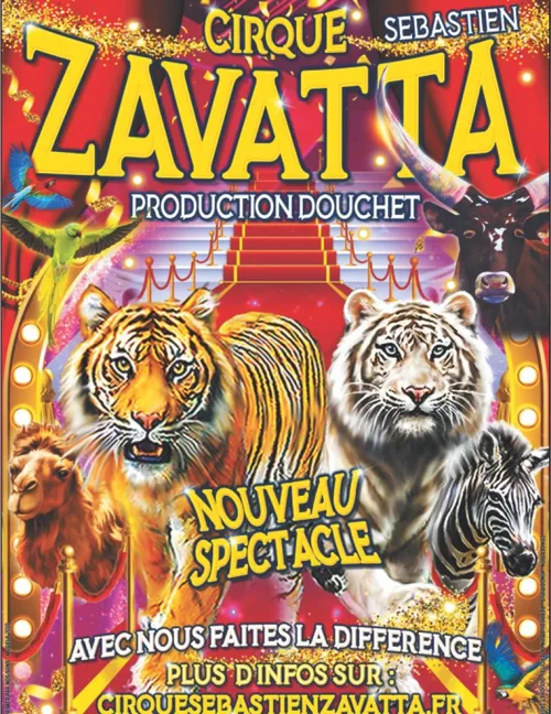 Affiche de Cirque Sébastien Zavatta | Les Sables d'Olonne