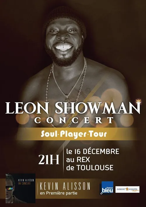 Affiche de Leon Showman : Soul Player Tour