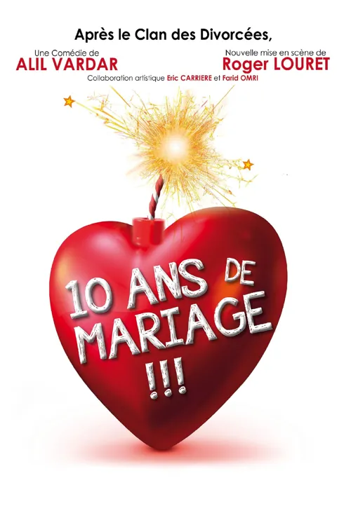 Affiche de 10 ans de mariage