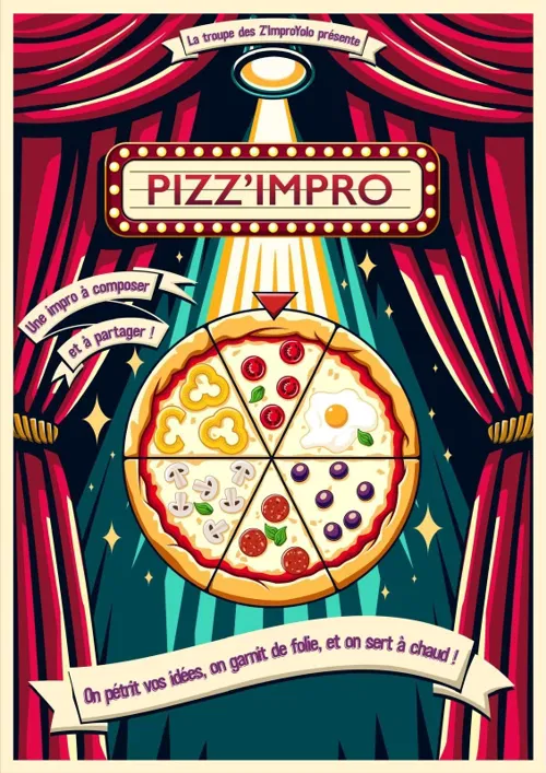 Affiche de Pizz'impro