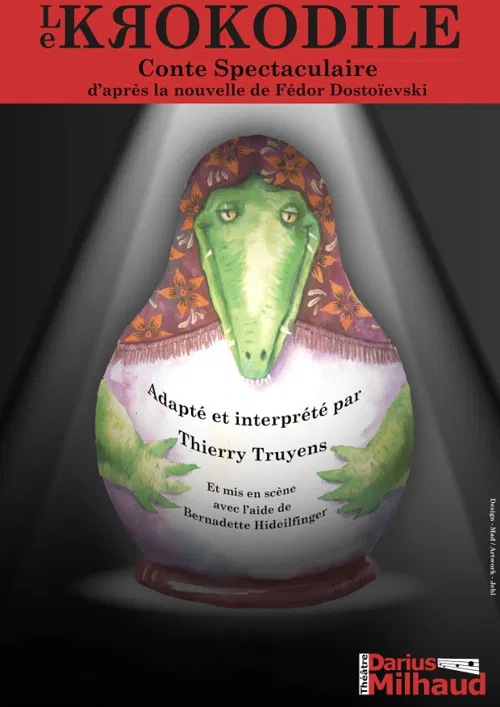 Affiche de Thierry Truyens dans Le Krokodile