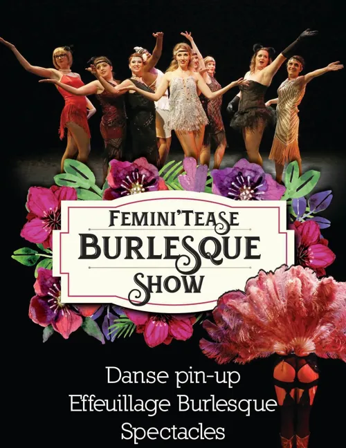 Affiche de FéminiTease Burlesque Show | à Brignais