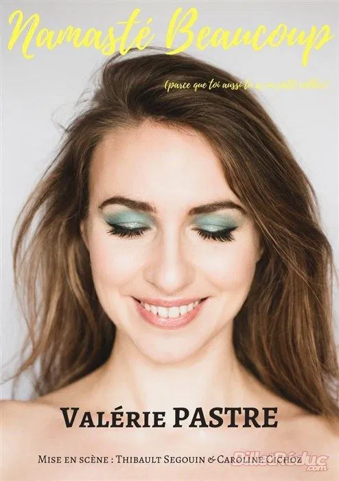 Affiche de Valérie Pastre dans Namasté beaucoup