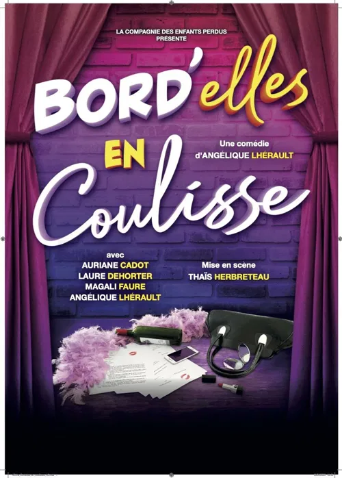 Affiche de Bord'elles en coulisse