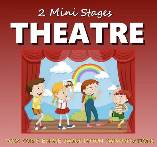 Affiche de Stage théâtre enfants