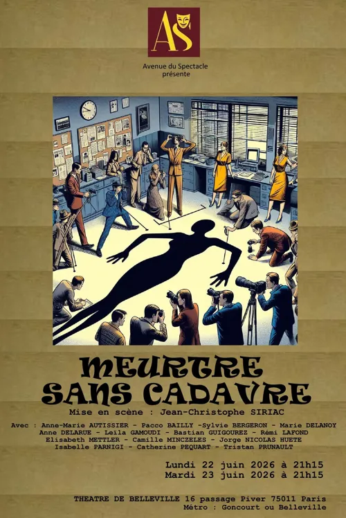 Affiche de Meurtre sans cadavre