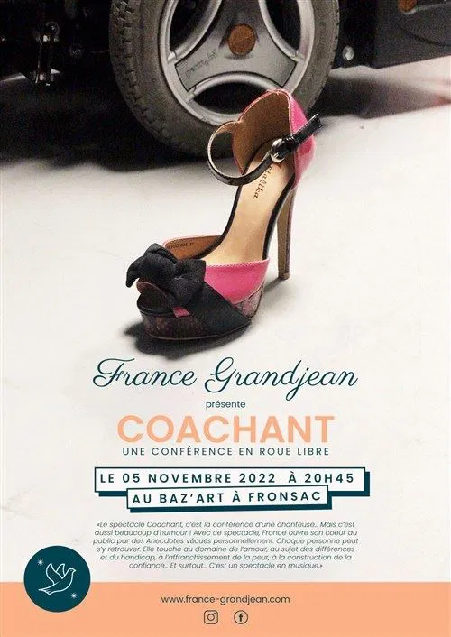 Affiche de France Grandjean dans CoaChant