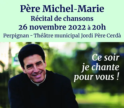 Affiche de Concert du Père Michel Marie | à Perpignan