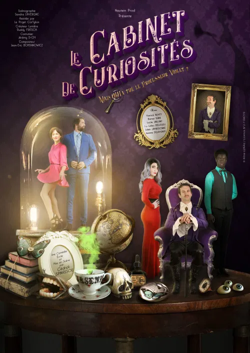 Affiche de Le cabinet de curiosités