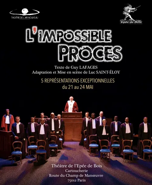 Affiche de L'impossible procès