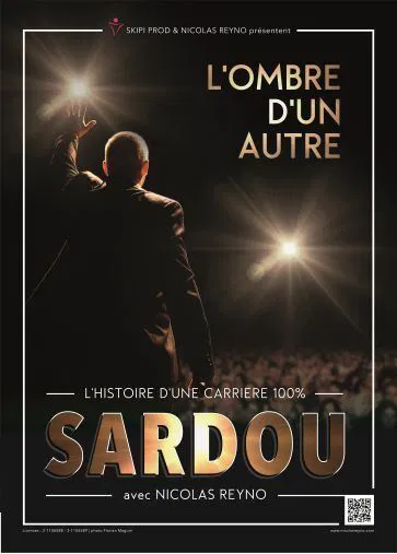Affiche de Sardou, l'ombre d'un autre