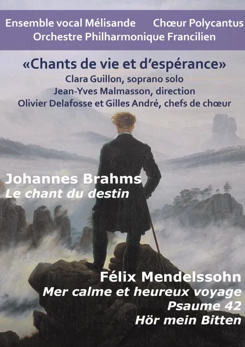 Affiche de Chants de Vie et d'Espérance