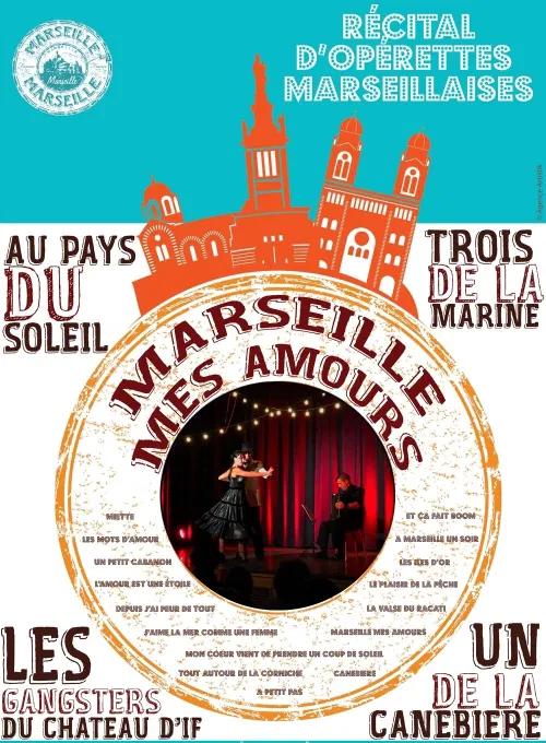 Affiche de Marseille mes Amours