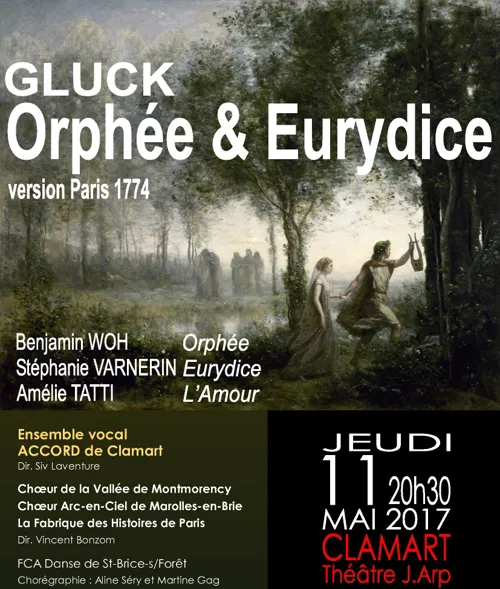 Affiche de Orphée & Eurydice | de Gluck