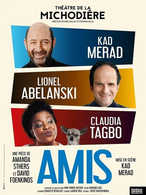 Affiche de Amis | avec Claudia Tagbo, Kad Merad et Lionel Abelanski