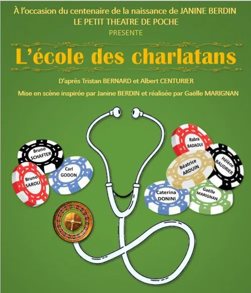 Affiche de L'école des Charlatans