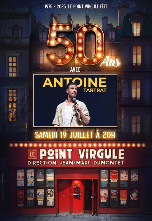 Affiche de Antoine Tartrat dans Dix balles