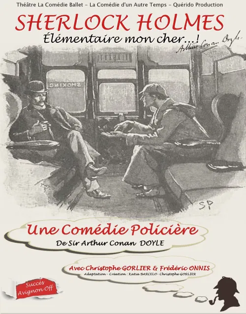 Affiche de Sherlock Holmes, Elementaire mon Cher ... !