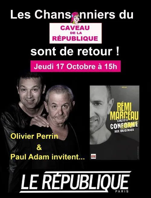 Affiche de Paris Chansonniers