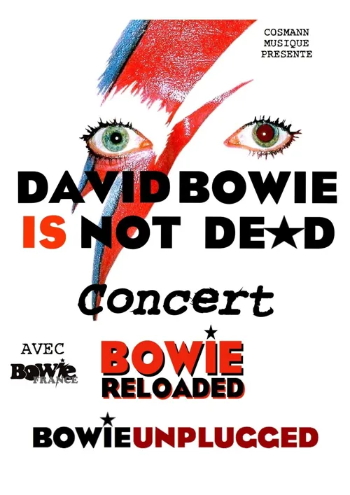 Affiche de David Bowie is not dead