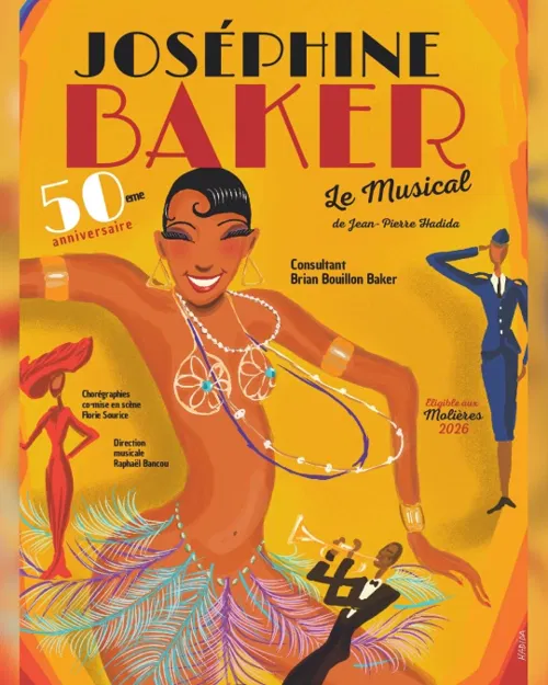 Affiche de Joséphine Baker, le musical