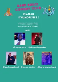 Sans Souci Comedy Club : Plateau d'humoristes ! - 