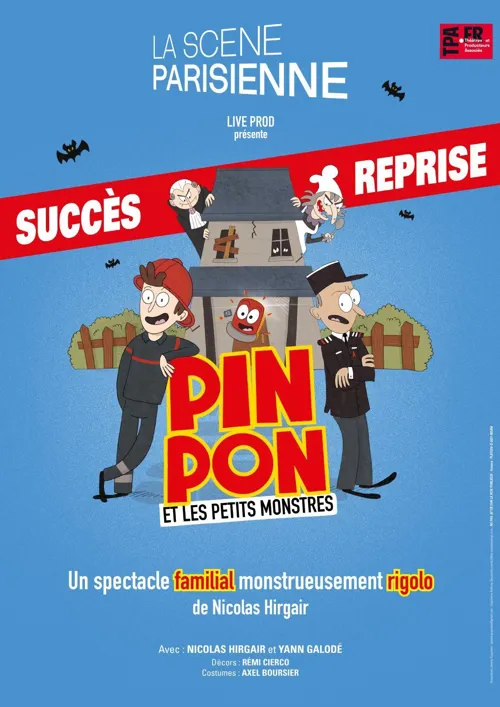 Affiche de Pin Pon et les petits monstres