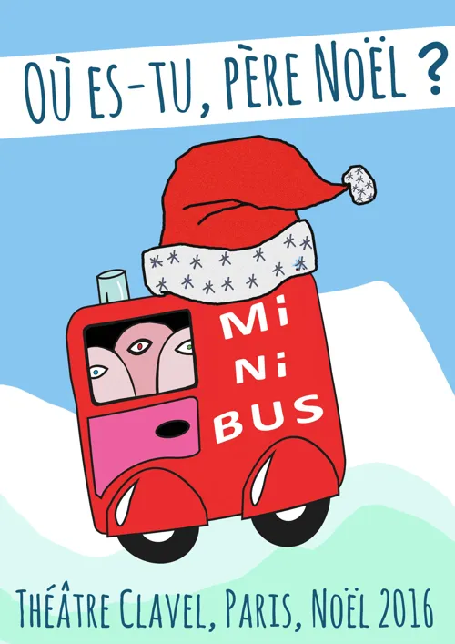 Affiche de Minibus où es tu Père Noël