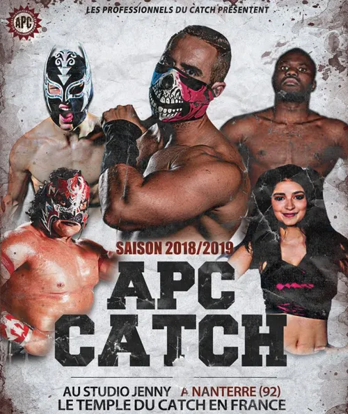 Affiche de Show de Catch International - APC Catch