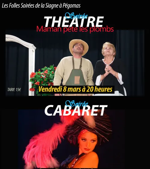 Affiche de Les Folles Soirées de la Siagne