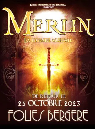 Affiche de Merlin, La légende musicale