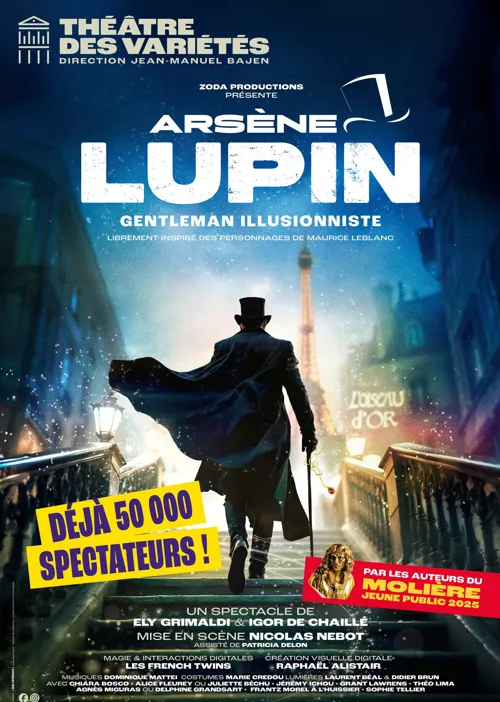 Affiche de Arsène Lupin, gentleman illusionniste