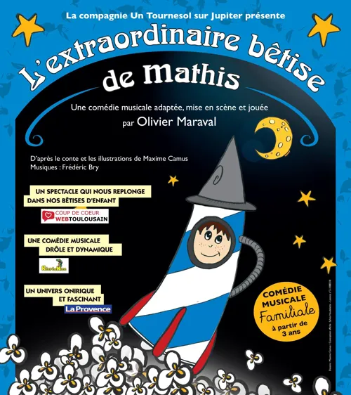 Affiche de L'Extraordinaire bêtise de Mathis