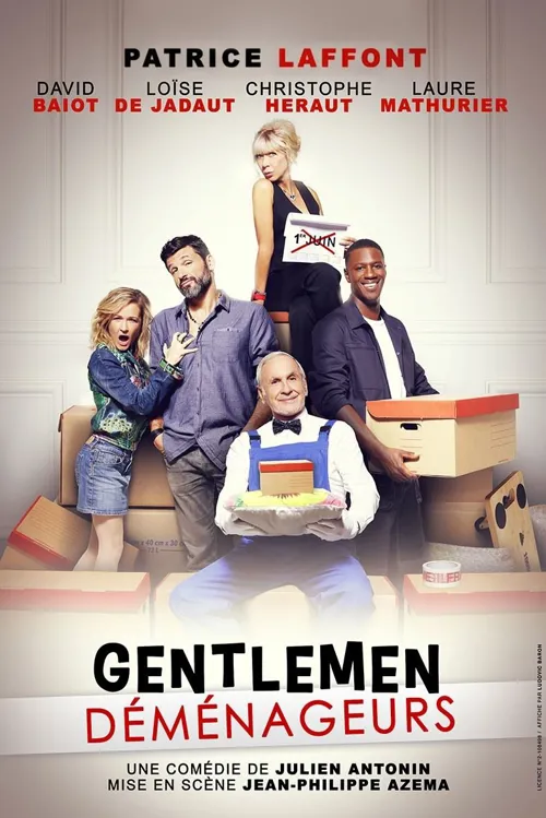 Affiche de Gentlemen Déménageurs