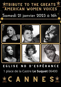Tribute to the great American women voices - 