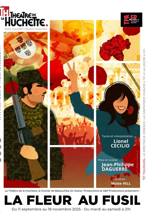 Affiche de La fleur au fusil