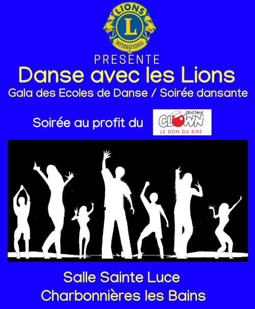 Affiche de Danse avec les lions | Gala et soirée dansante