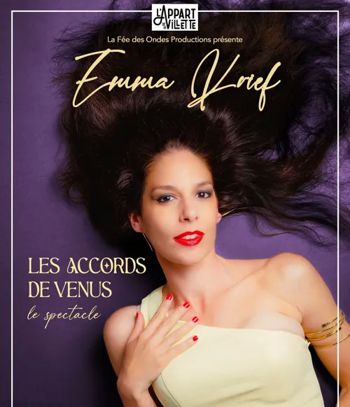 Affiche de Emma Krief dans Les Accords de Vénus