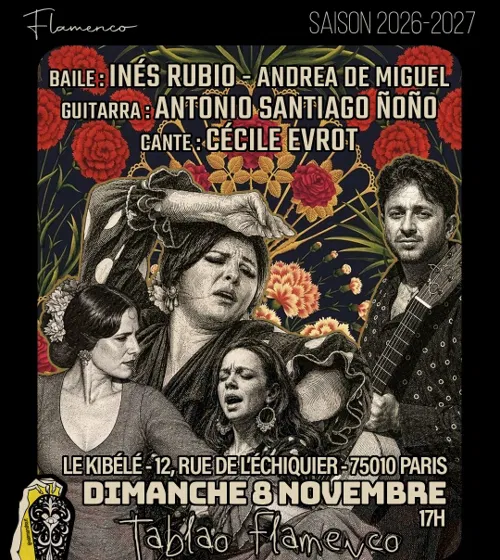 Affiche de Inés Rubio : Tablao Flamenco
